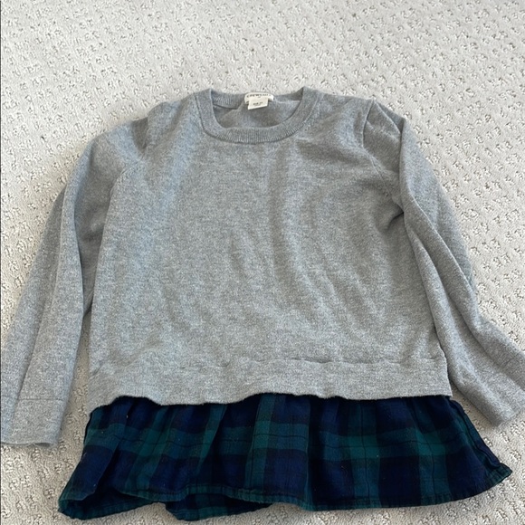 Crewcuts Plaid Ruffle Skirt and Top Set - Picture 2 of 6